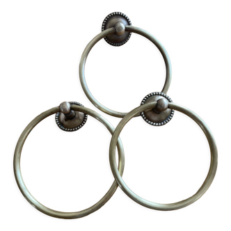 Brass towel racks