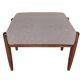 Vintage camel boucle stool, Edmund Homa, Europe, 1960s