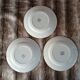 3 antique flat plates from Digoin and Sarreguemines