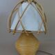 Lampe de chevet rotin Louis SOGNOT