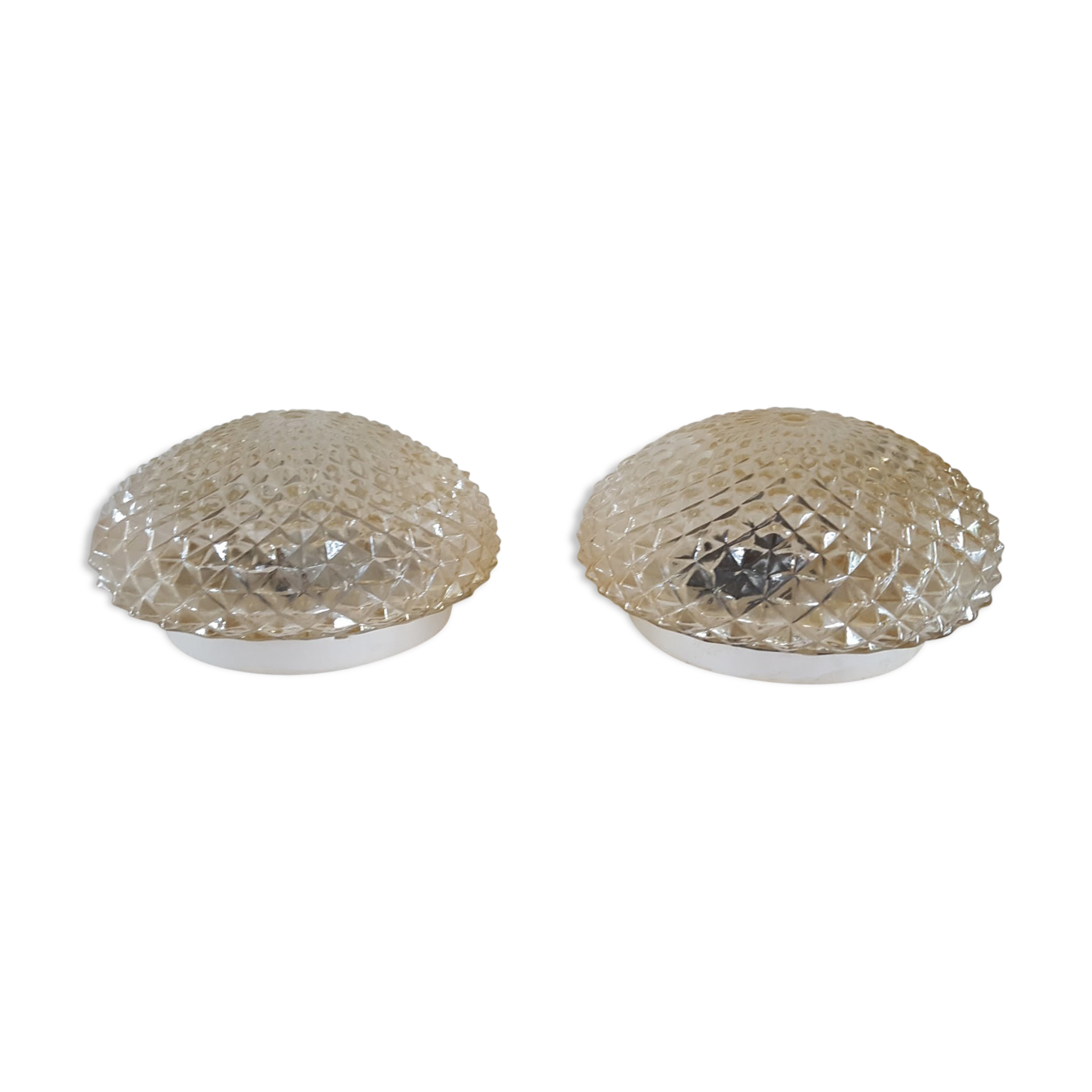 Pair of ceiling lights