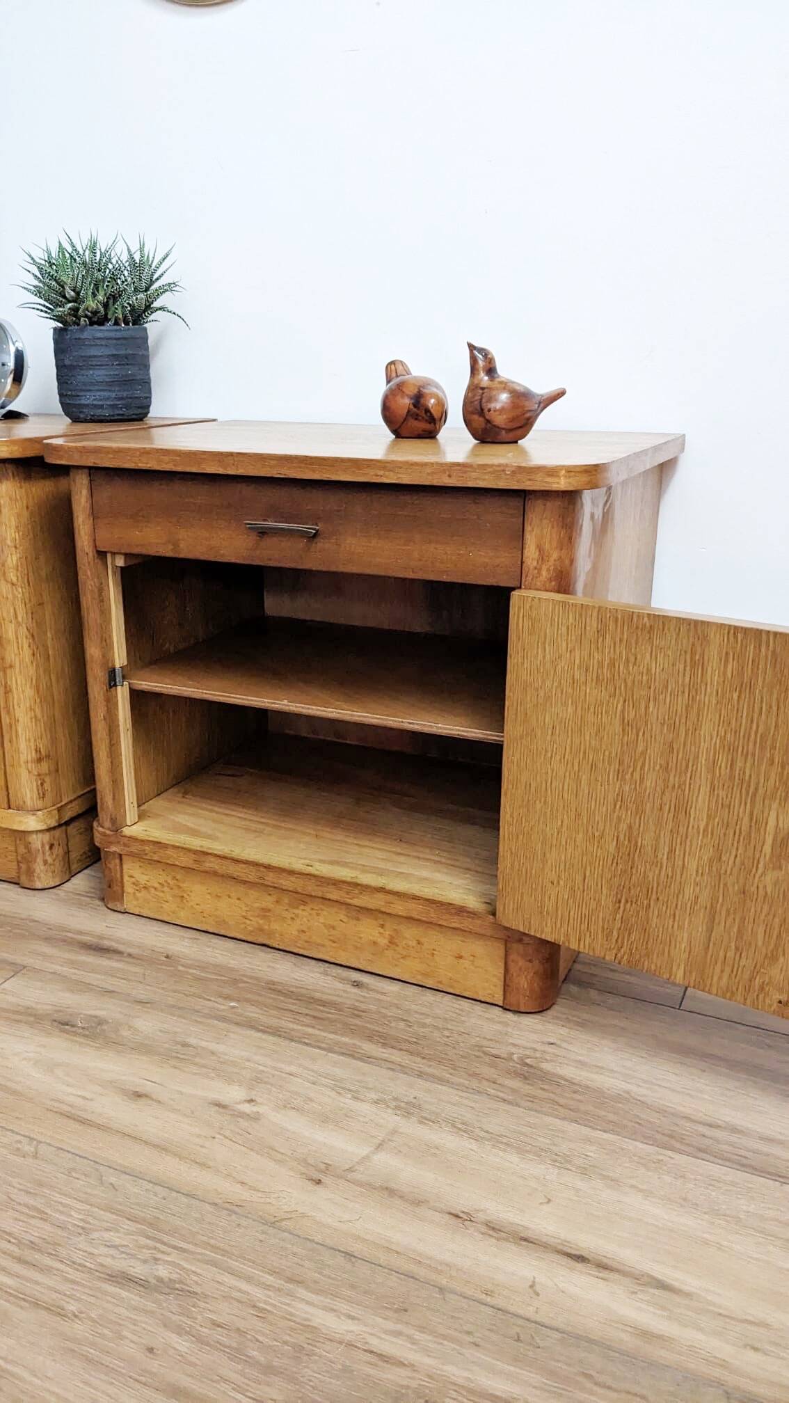 Pair of bedside tables from the 50s
