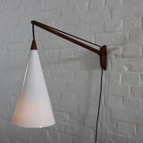 Vintage Teak Lampe Scandi Design Luxus Schweden Mid Century