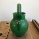Terracotta jug enamelled 70s Salernes