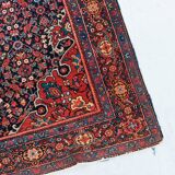 Tapis persan noué main des années 50