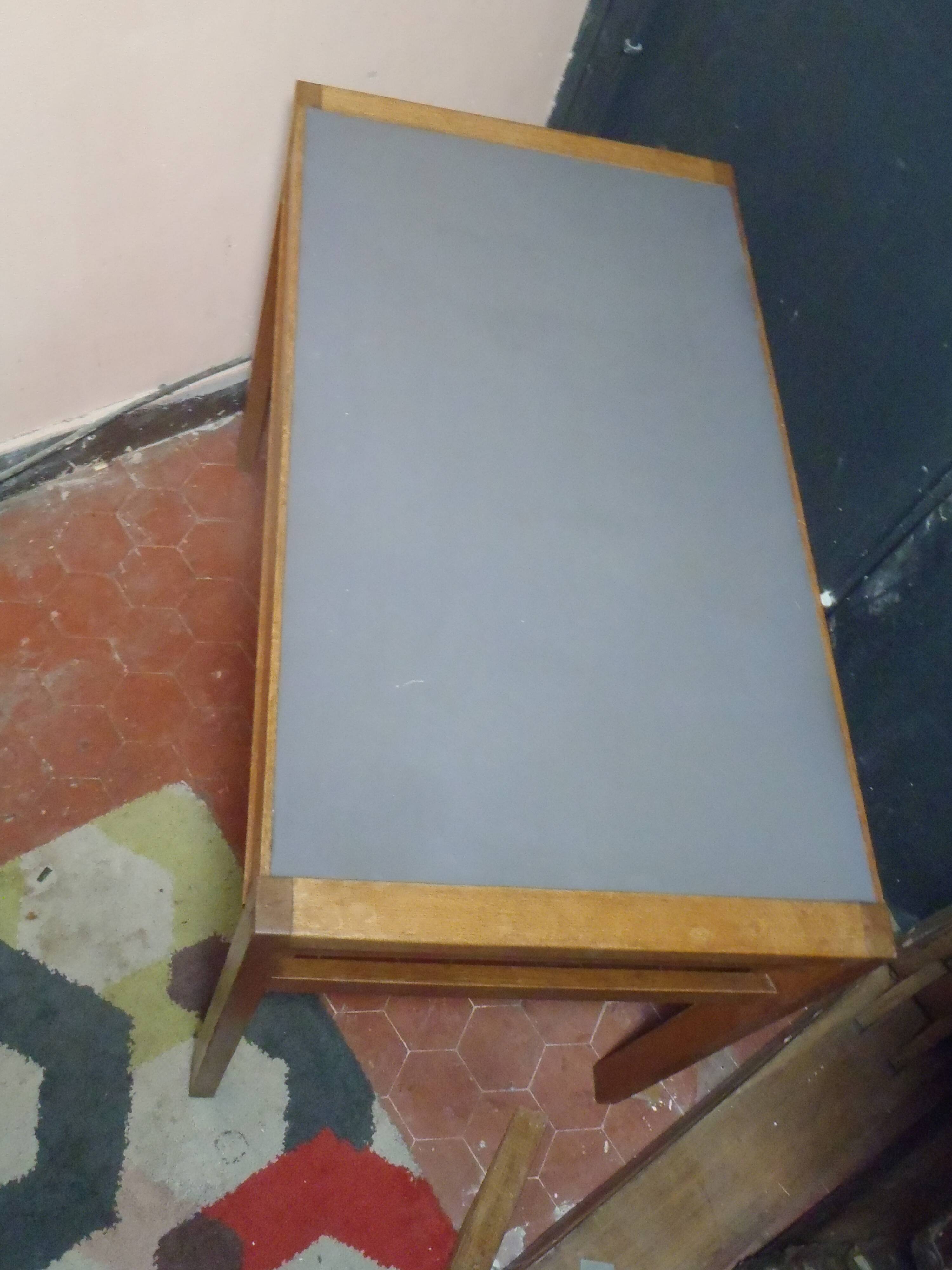 table from the 60s and moleskine