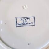 U&C Sarreguemines Model Royat set of 2 flat plates