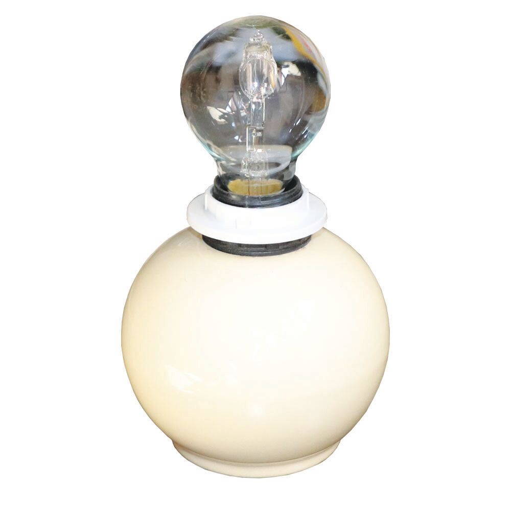 Vintage bedside table lamp made in Germany, 1980s