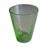 Vintage faceted glass in uraline