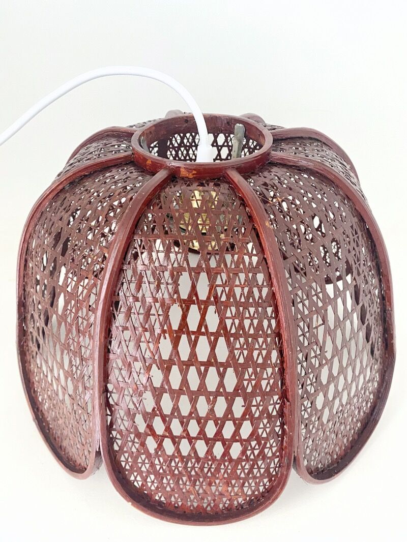 Suspension flower wood and cannage