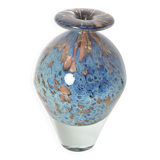 Biot glass vase by Michele Luzoro