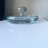 Holmegaard Sculptural bowl design by Per Lutken Denmark 1950’s