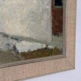 Swedish Oil on Panel – “Street ” by JOHN BÖRÉN