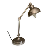 Lampe argenté articulée
