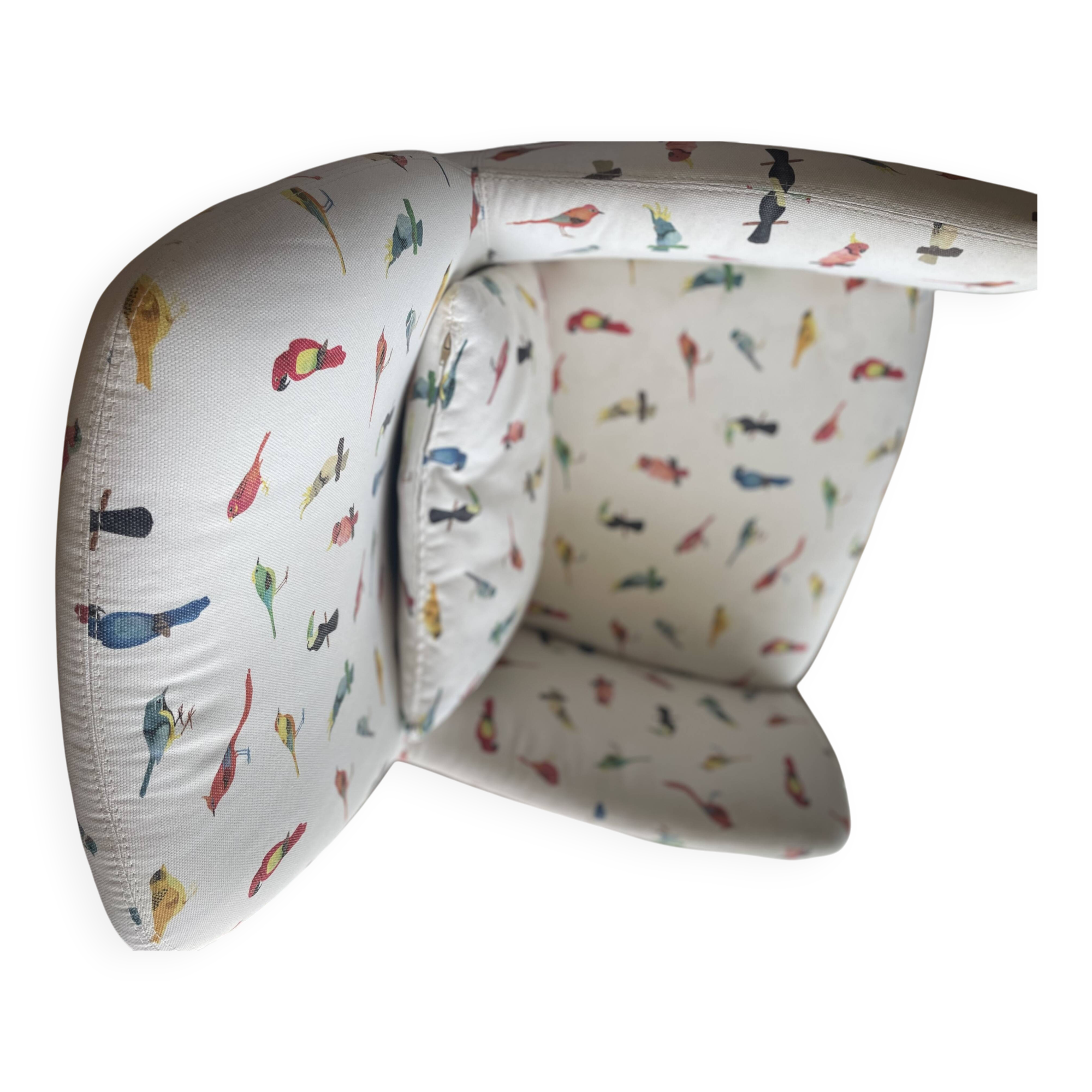 Habitat fabric armchair