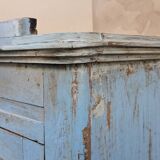 Ancienne armoire Art déco en teck birman