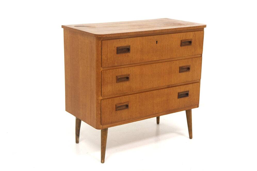 Scandinavian teak chest of drawers, Sweden, 1960