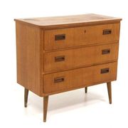 Scandinavian teak chest of drawers, Sweden, 1960