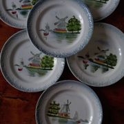 12 assiettes à dessert Saint-Amand