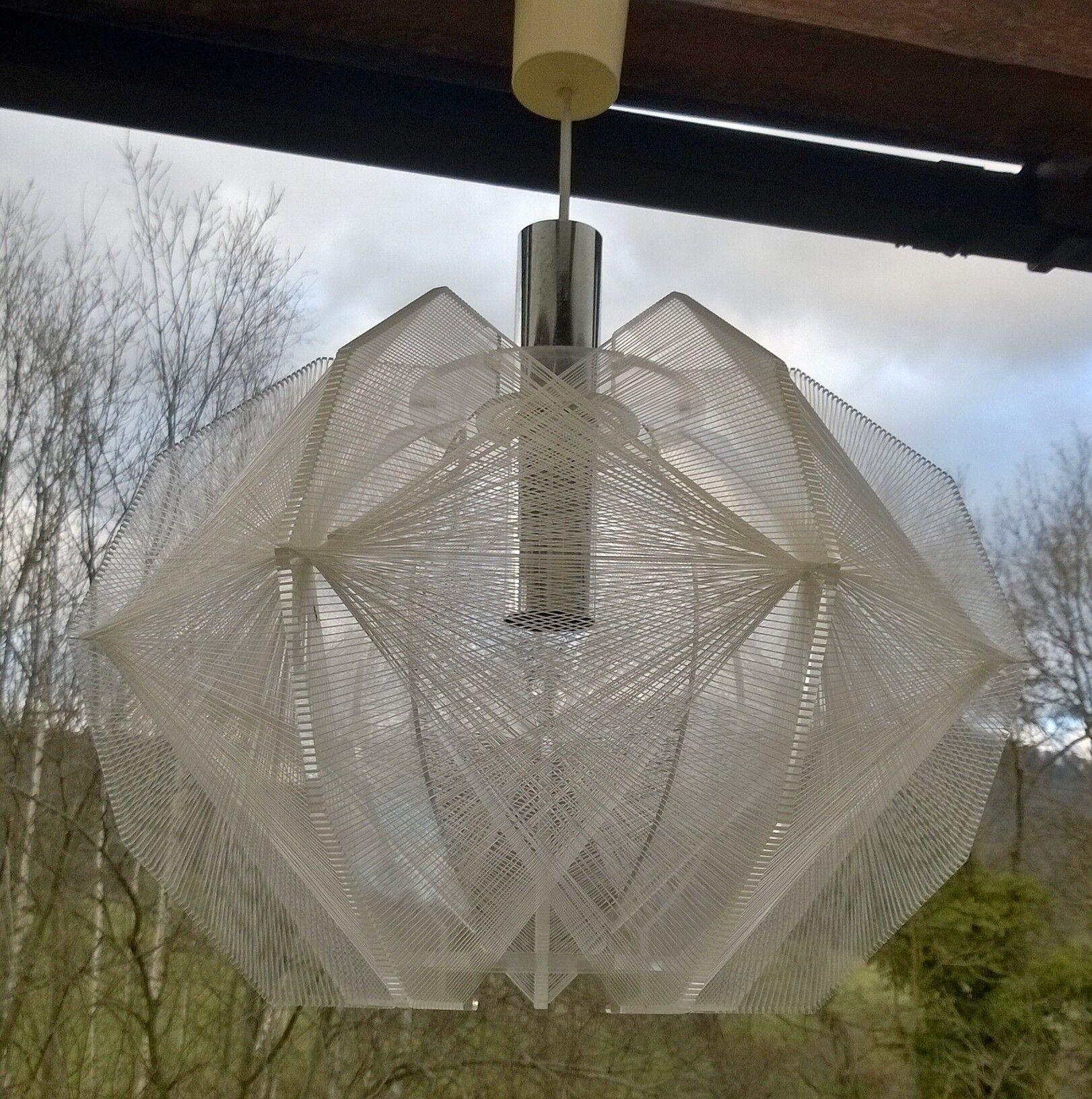 Hanging lamp by Paul Secon for Sompex, 1960