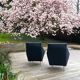 Pair of vintage modernist armchairs 50s