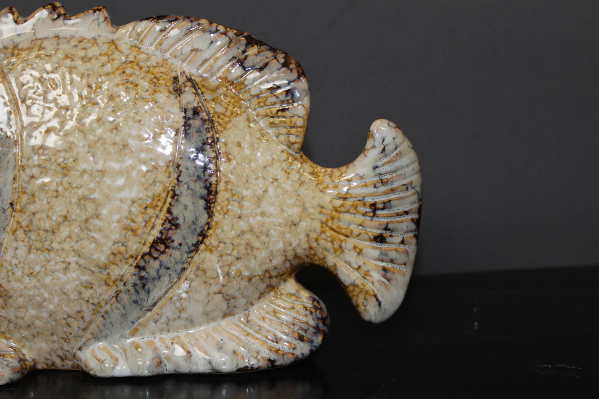 Poisson Tropical En Céramique Vers 1940