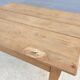 Office table campaign XIXth solid oak
