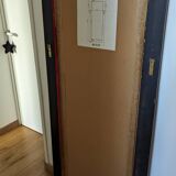 Large wooden mirror
