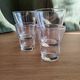 Set of four glasses