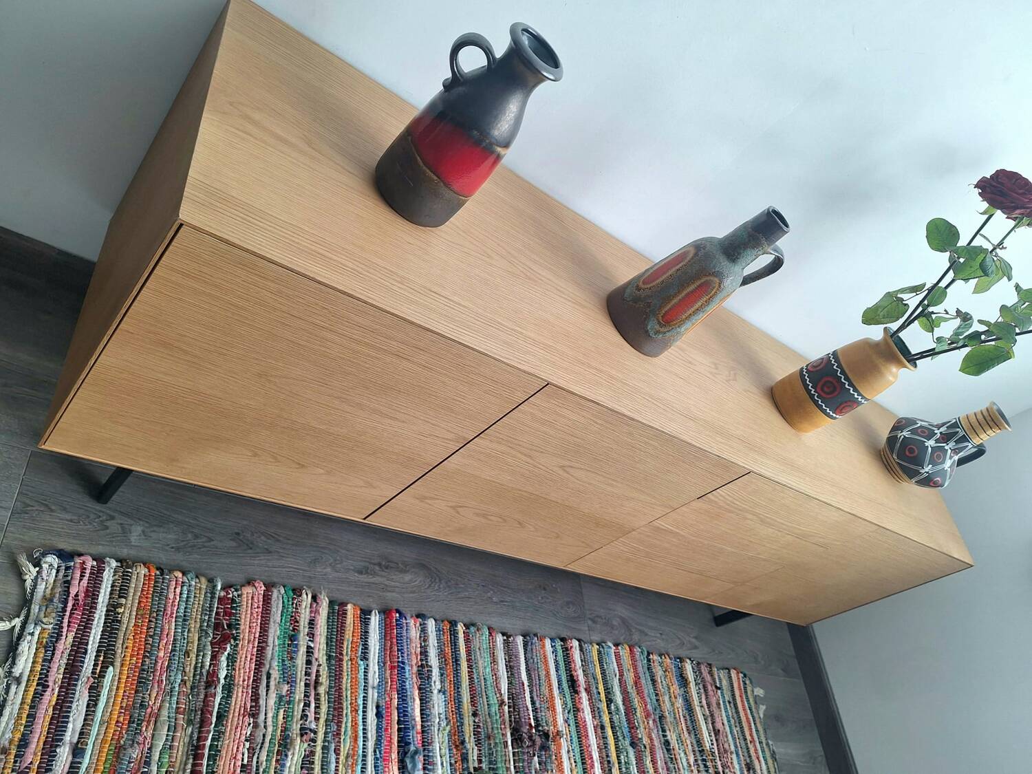 Ampm buffet enfilade oreko, meuble vaisselier design
