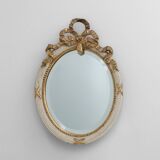 20th Century Louis XVI Baroque Style Mirror in Carved Wood, France