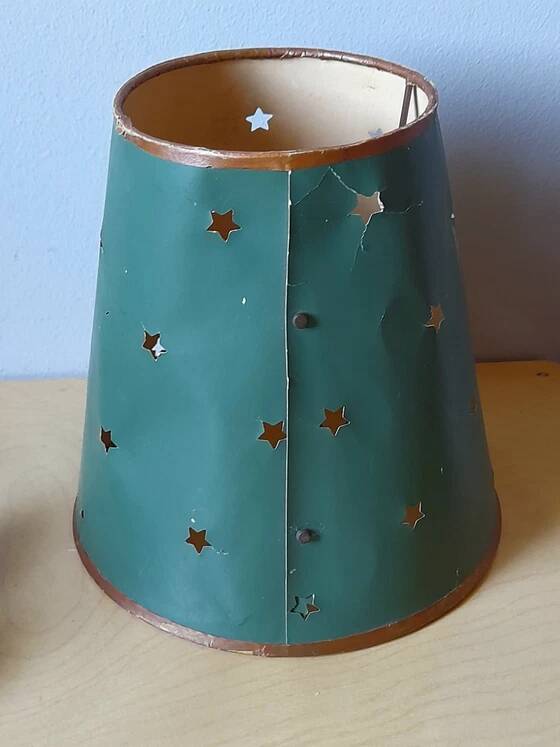 1950s ceramic wall light