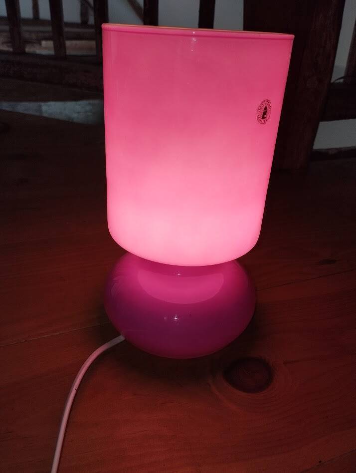 IKEA LYTKA Lamp – Fuchsia Pink – Scandinavian Design