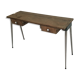 Pupitre écolier double pieds compas aluminium