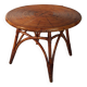 Rattan coffee table circa 1955