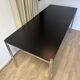 USM Haller desk in black argolite