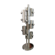 Floor lamp 9 lights design 70s