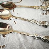 Set of 12 vintage silver-plated teaspoons