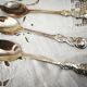 Set of 12 vintage silver-plated teaspoons