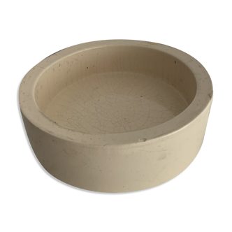 GM beige beige ceramic trinket bowl