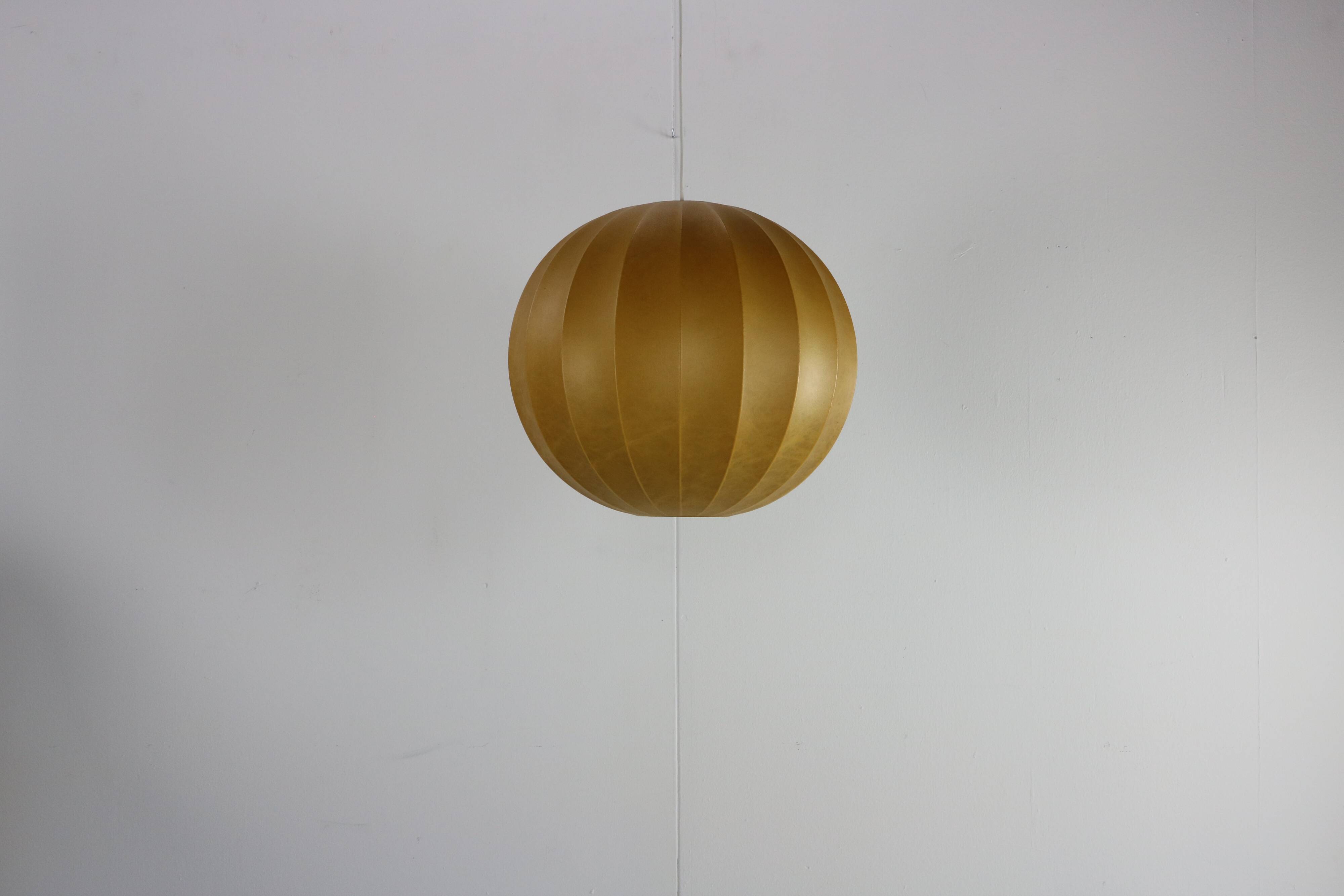 Sixties cocoon pendant lighting by Goldkant Leuchten Germany