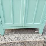 Parisian cabinet green deco art