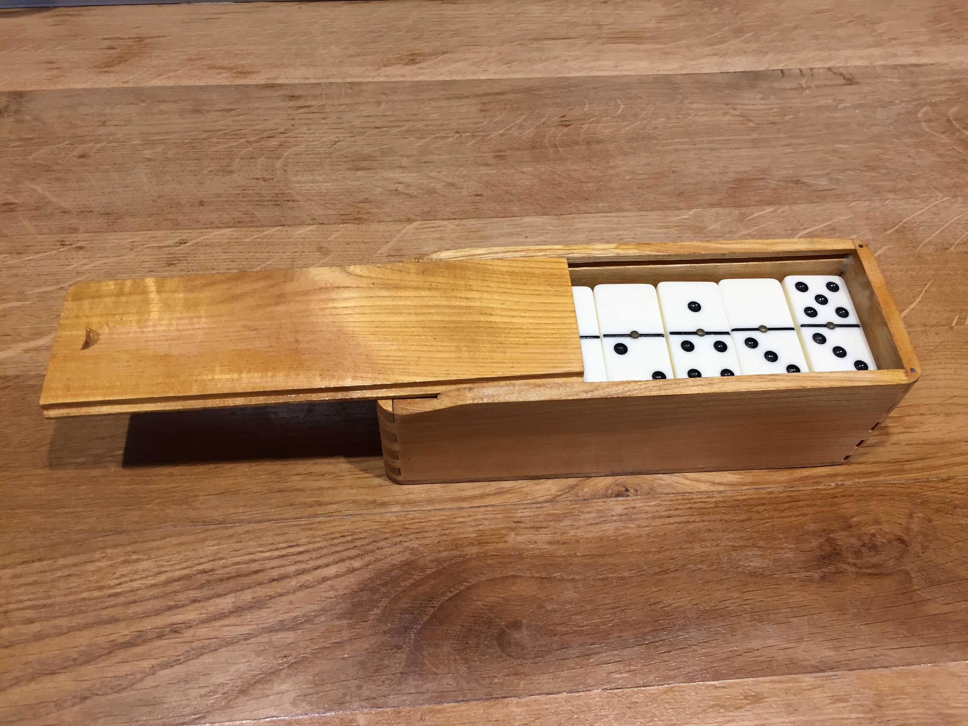 Ancient dominos game in bakelite