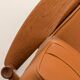 Rare Grete Jalk teak lounge chairs in aniline cognac leather for Cado