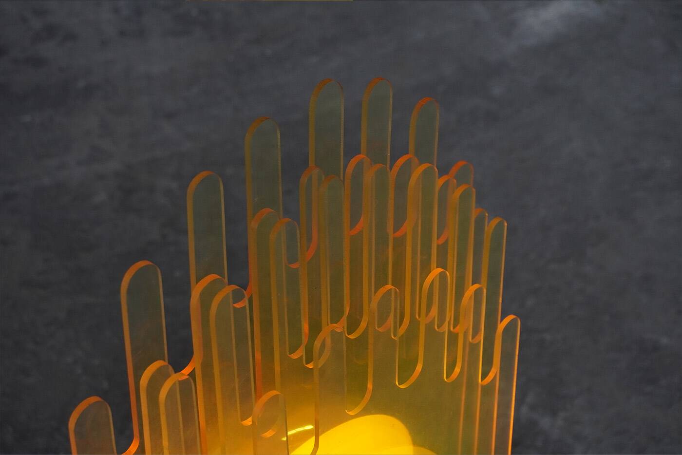 Sergio Giobbi and Patrizia Innocenti for Metalmobili 'Sfera' table lamp, Italy 1970s