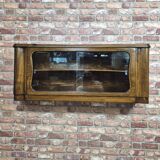 Vitrine Art déco rénovée, Pologne années 1940