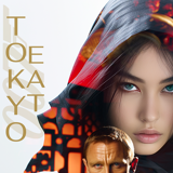 Parodic 50x70cm James Bond poster generated by AI, composed by the gallery.