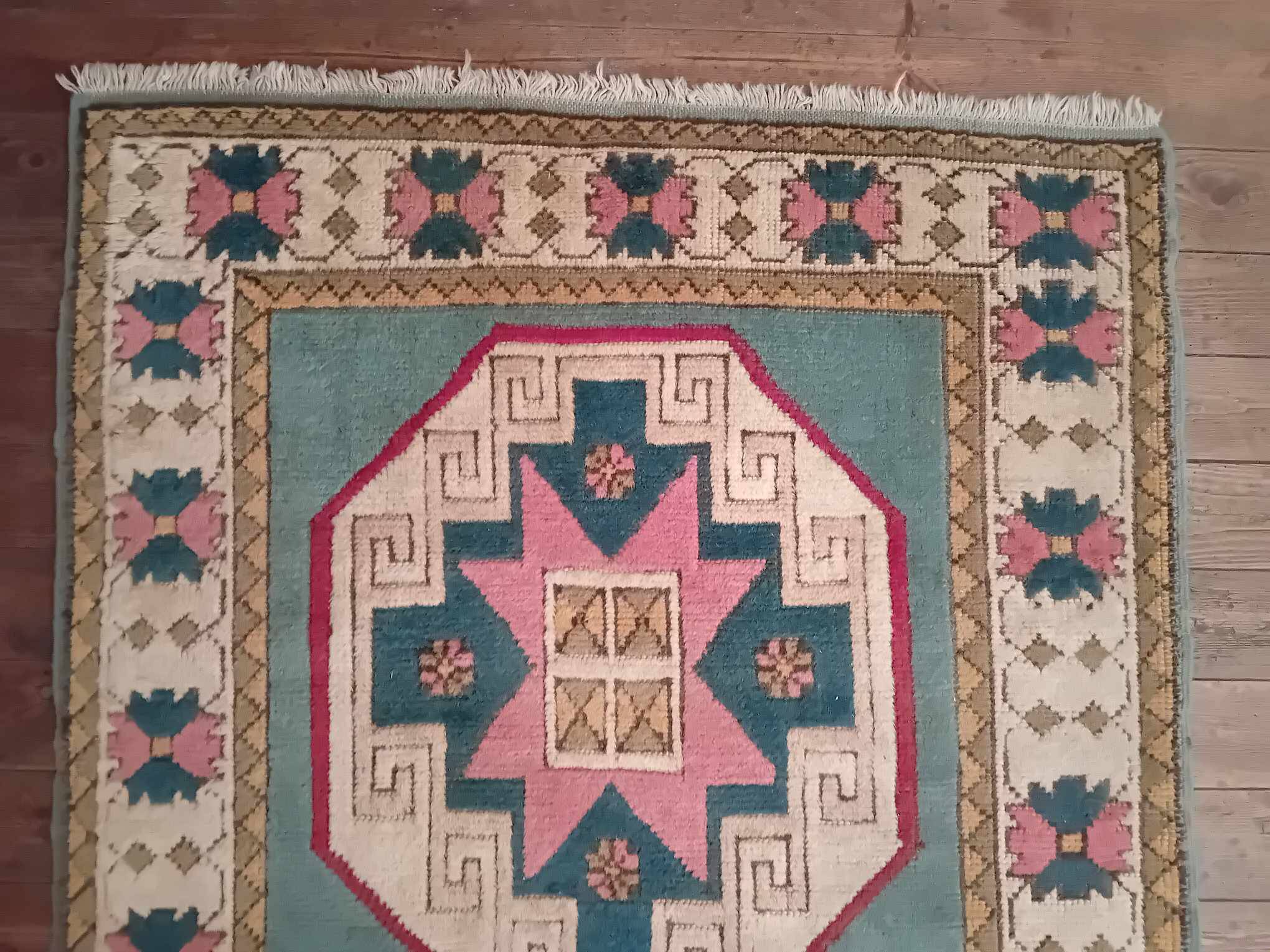 Handmade Anatolian Kars rug 203x117cm