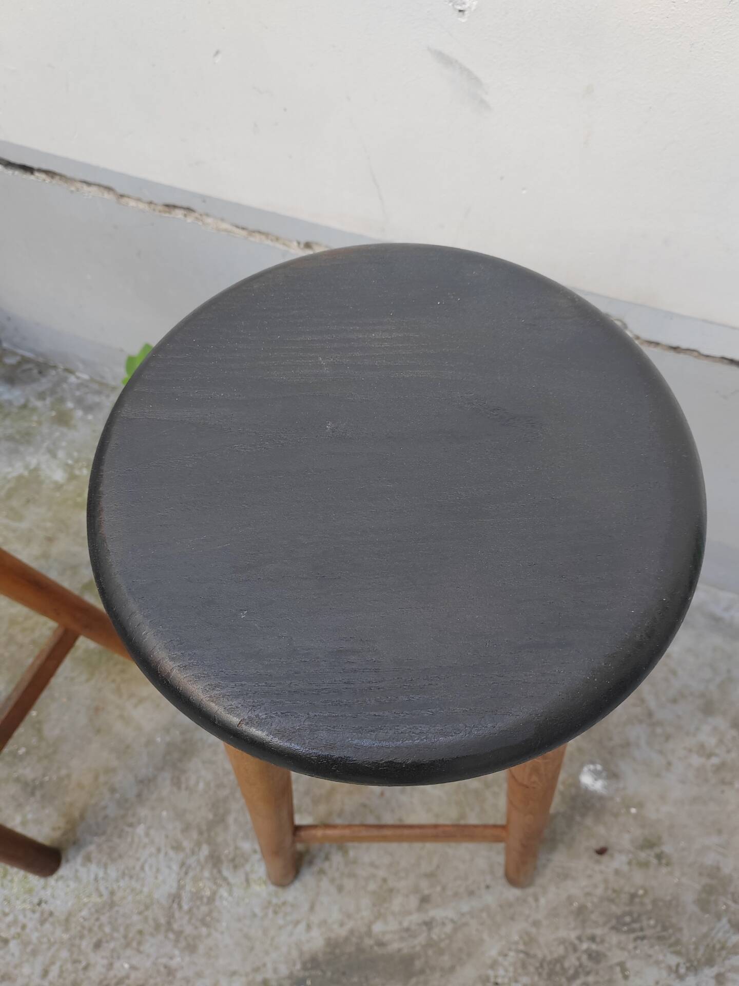 Pair of bar stools from the 1940s.