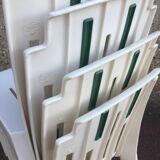 4 chaises « samba » par Pierre Paulin pour Henry Massonnet